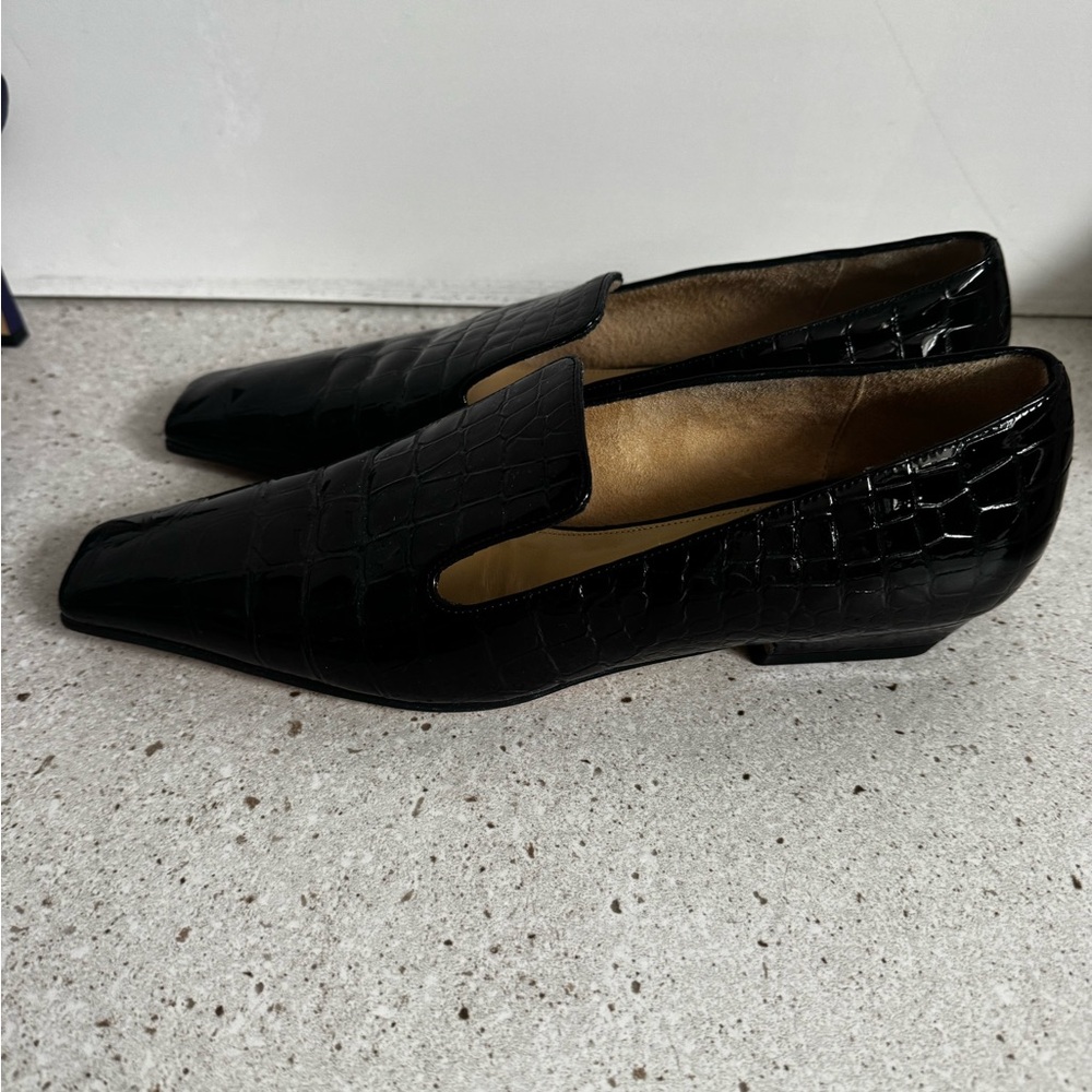 La Crocodile Pattern women’s Loafers